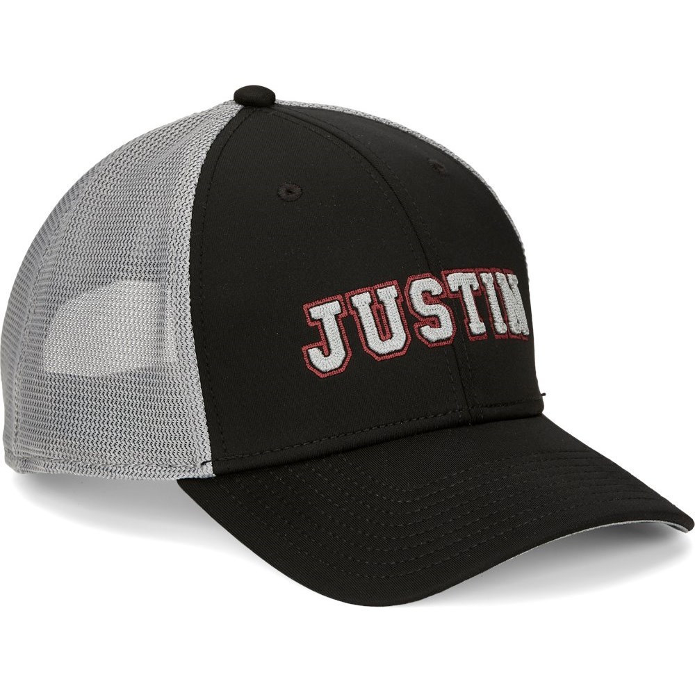 Justin Shadow Men\'s Cap Black | PWXMTA-590