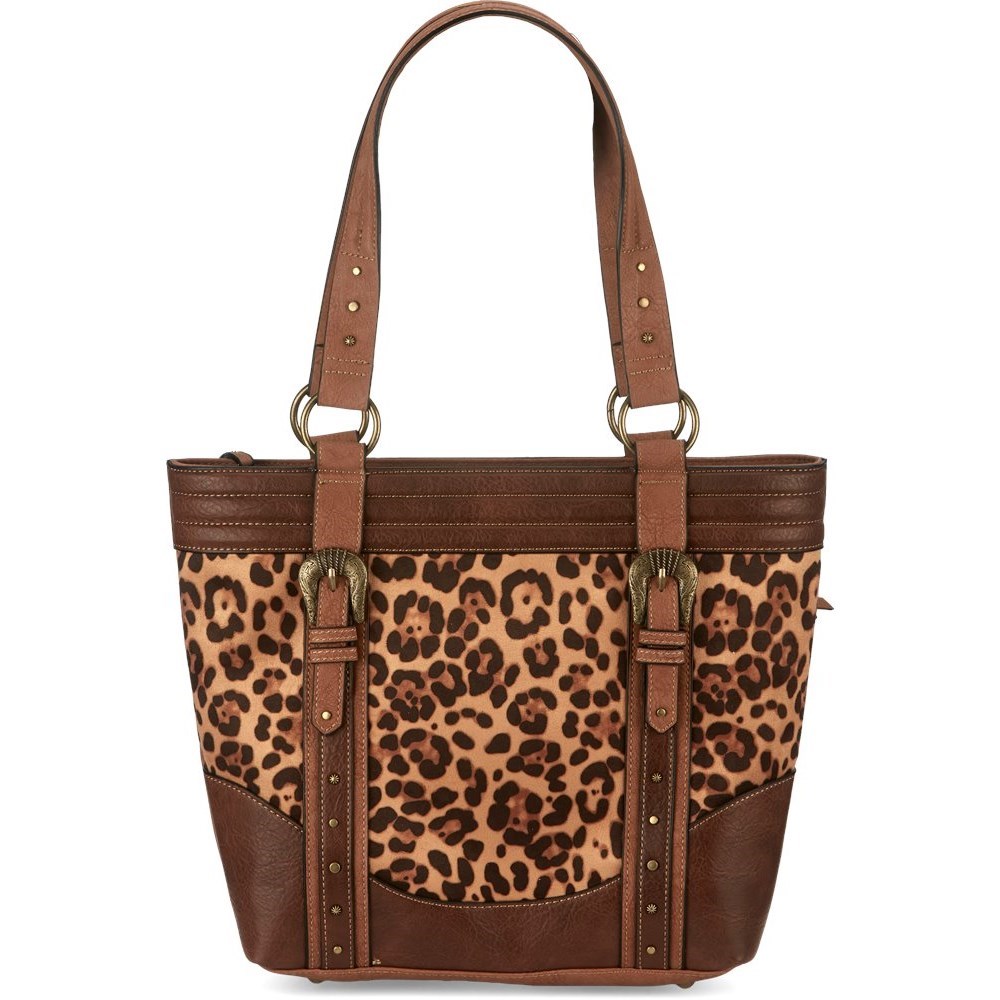 Justin Tote Women\'s Handbags Brown | ZTSALU-863