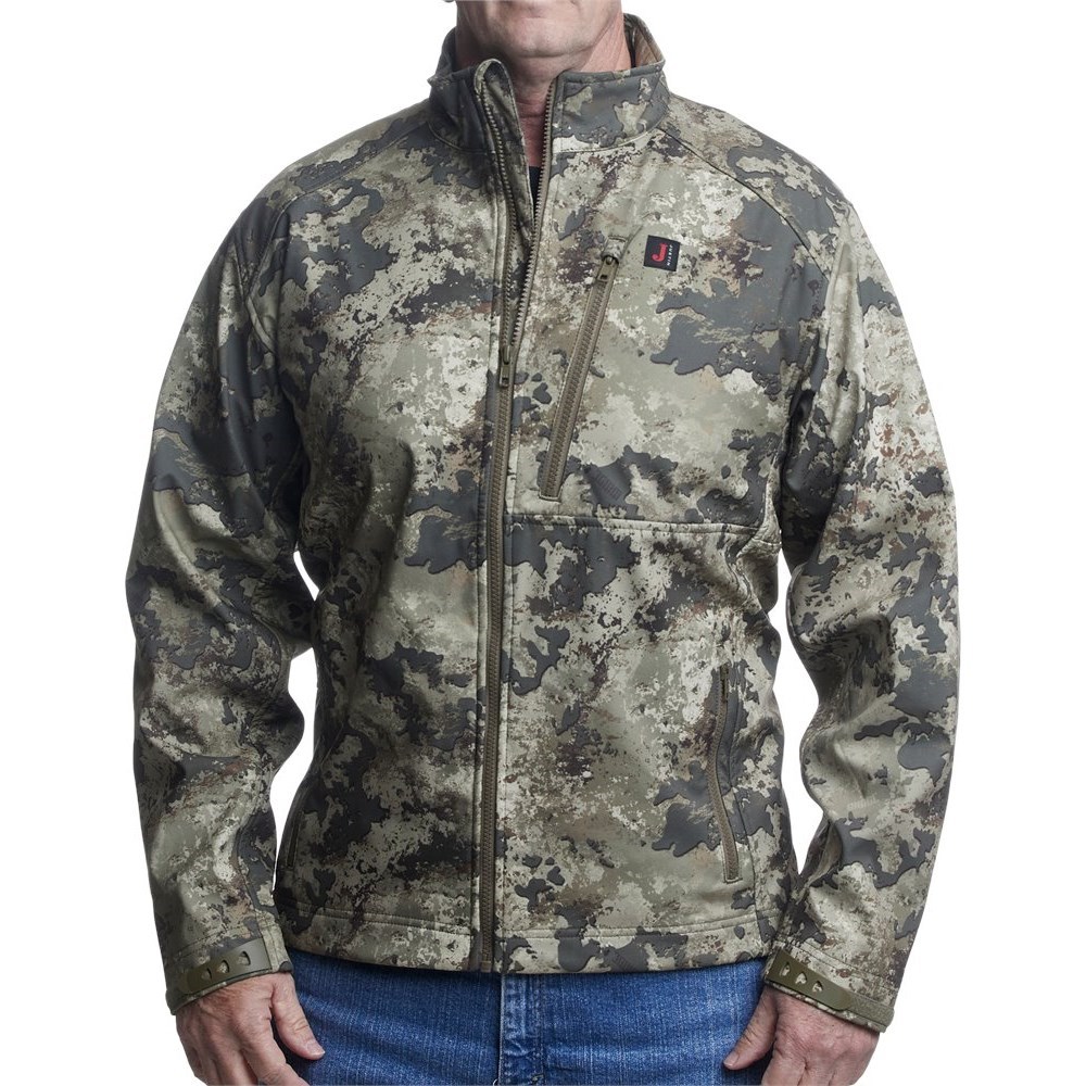 Justin Wind/Water Resisting Men\'s Jackets Camo Multicolor | KWXFBR-645